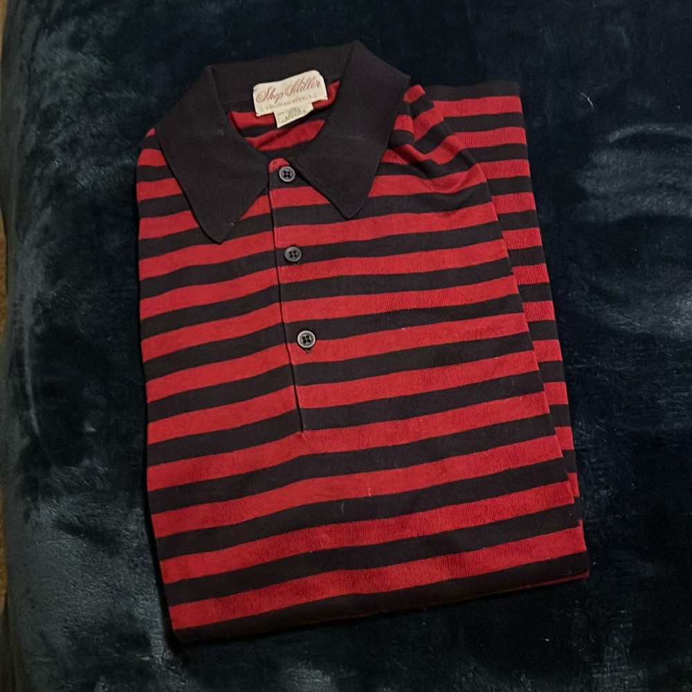NWOT Shep Miller Sea Island Cotton Shirt